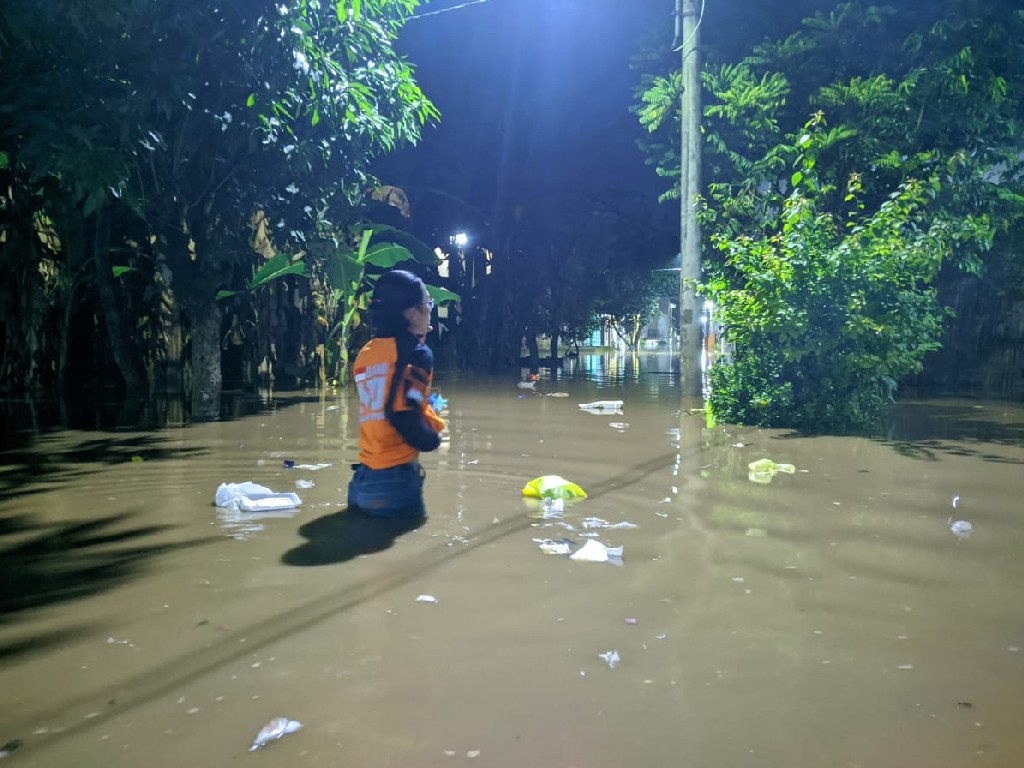 Banjir di Kota Pasuruan Mulai Surut, Ketinggian Muka Air 30-80 Sentimeter