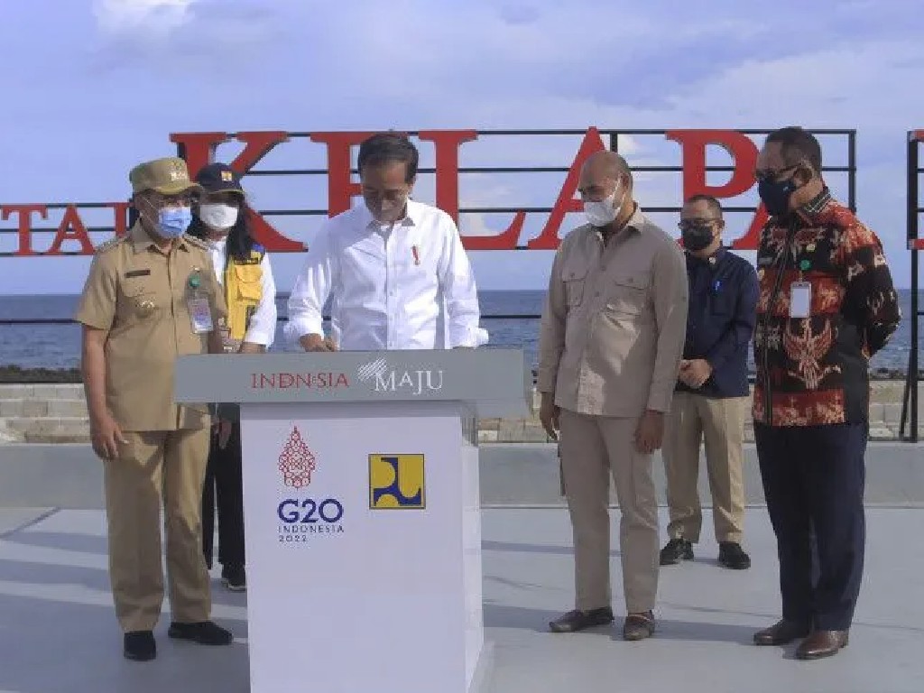 Presiden Jokowi Resmikan Taman Wisata dan Kuliner di Kupang, NTT