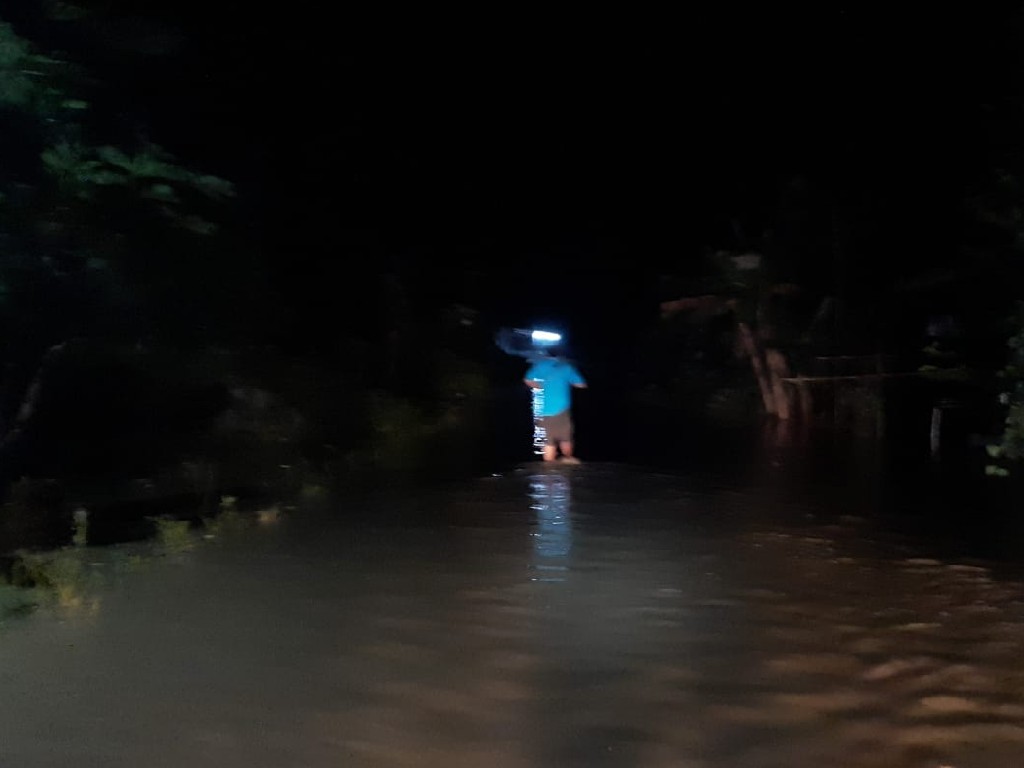 Banjir yang Merendam 2 Desa di Balangan Kalsel Berangsur Surut