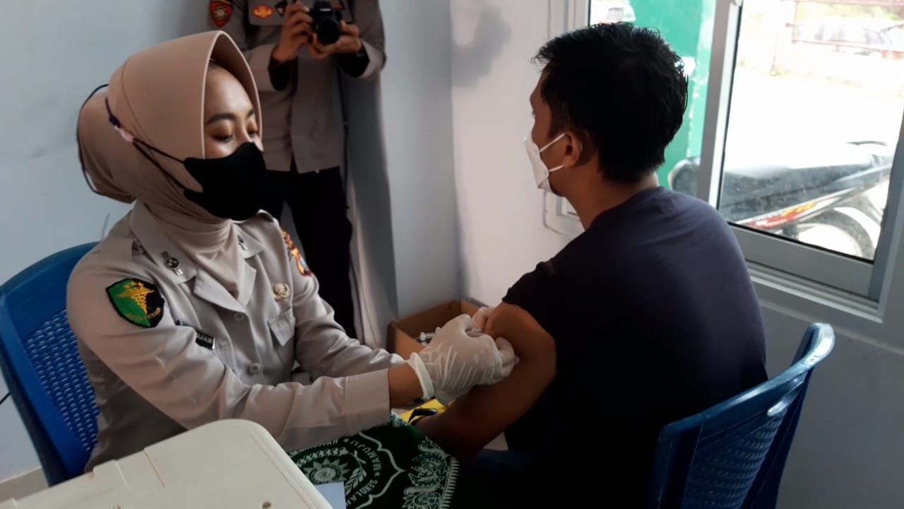 Polda Sulbar Kejar Target Vaksinasi Covid-19 Jelang Ramadan