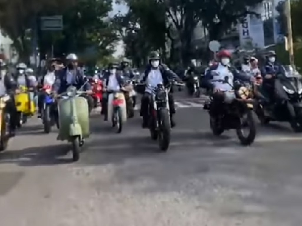 Edy Rahmayadi Naik Motor Ramai-ramai dengan Bupati Wali Kota Se-Sumut