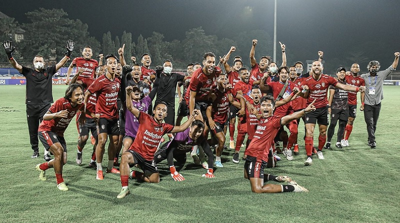 Bali United Sempurnakan Juara Liga 1 dengan Mengalahkan Persik Kediri