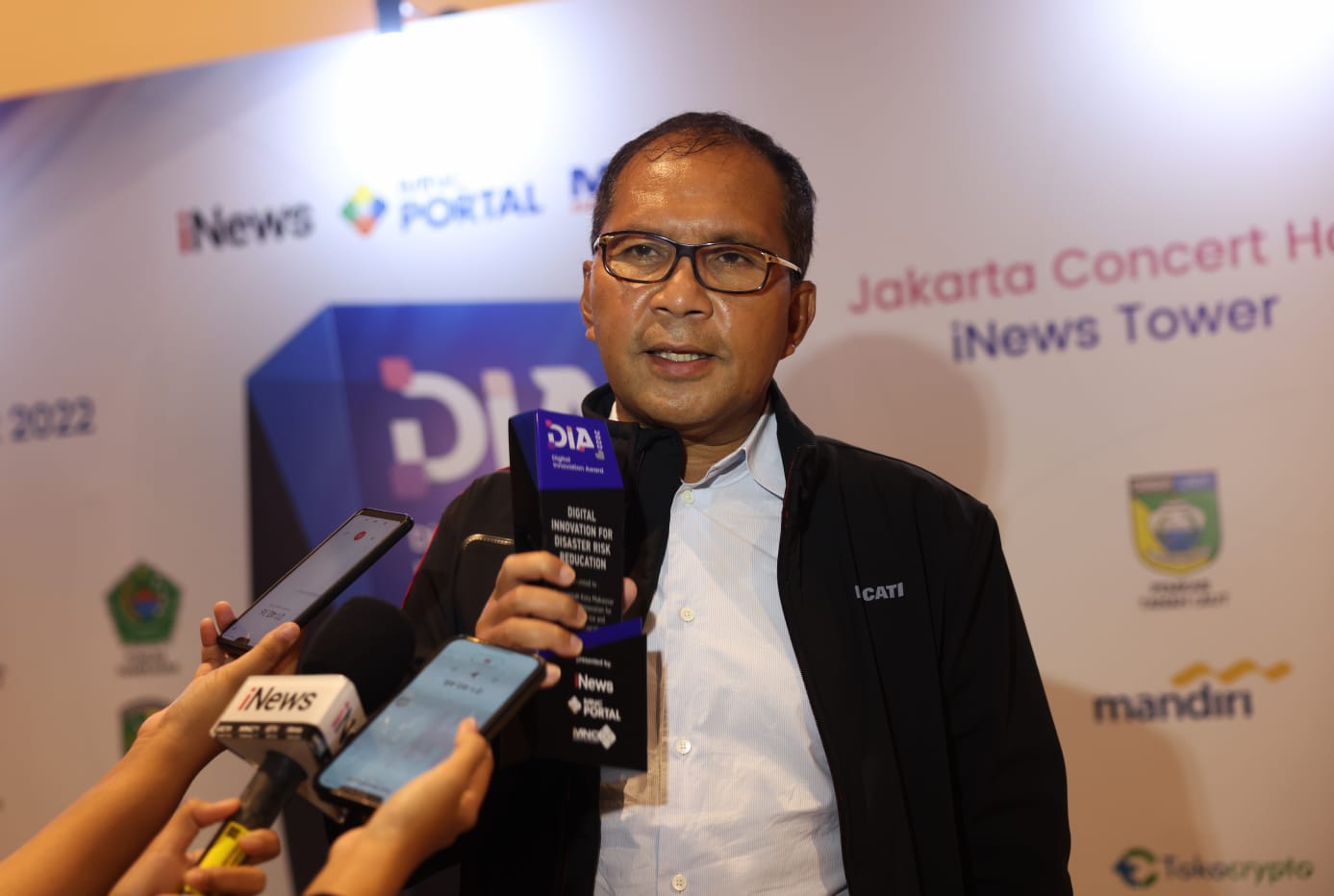 Wali Kota Makassar Sabet Penghargaan Digital Innovation For Public Service 2022