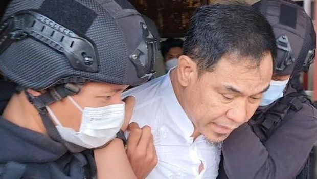 Ratusan Pasukan Gabungan Diterjunkan Amankan Sidang Putusan Eks Sekretaris FPI Munarman