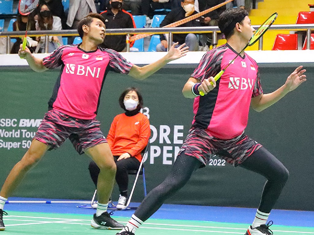 Korea Open 2022: Fajar/Rian ke Semifinal, Pulangkan Ganda Malaysia