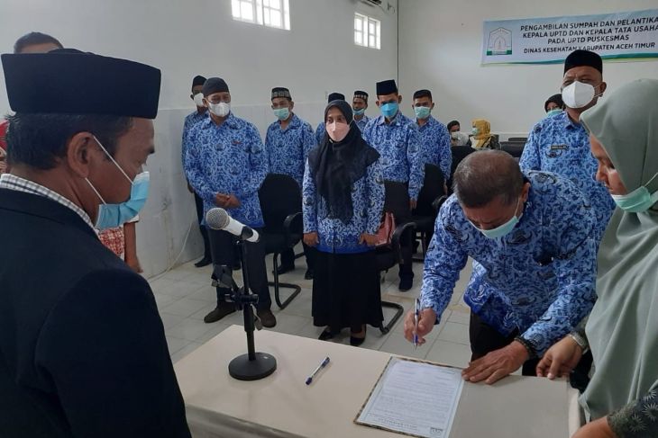 14 Kepala Puskesmas di Aceh Timur Diganti, Ada Apa?