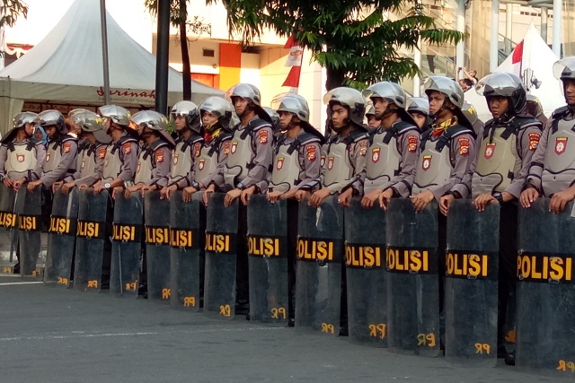 Amankan Aksi Demonstrasi Mahasiswa, Polda Sulsel Terjunkan 2,900 Personel Gabungan
