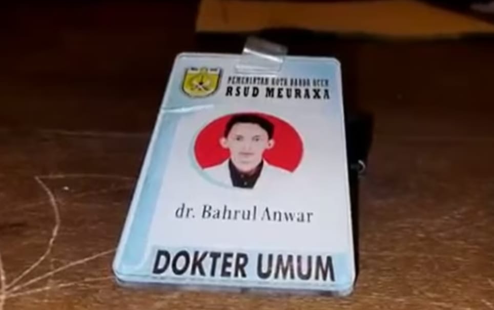 Dokter Bahrul Ngaku Honor Belum Cair, Maka Sindir Wali Kota Banda Aceh