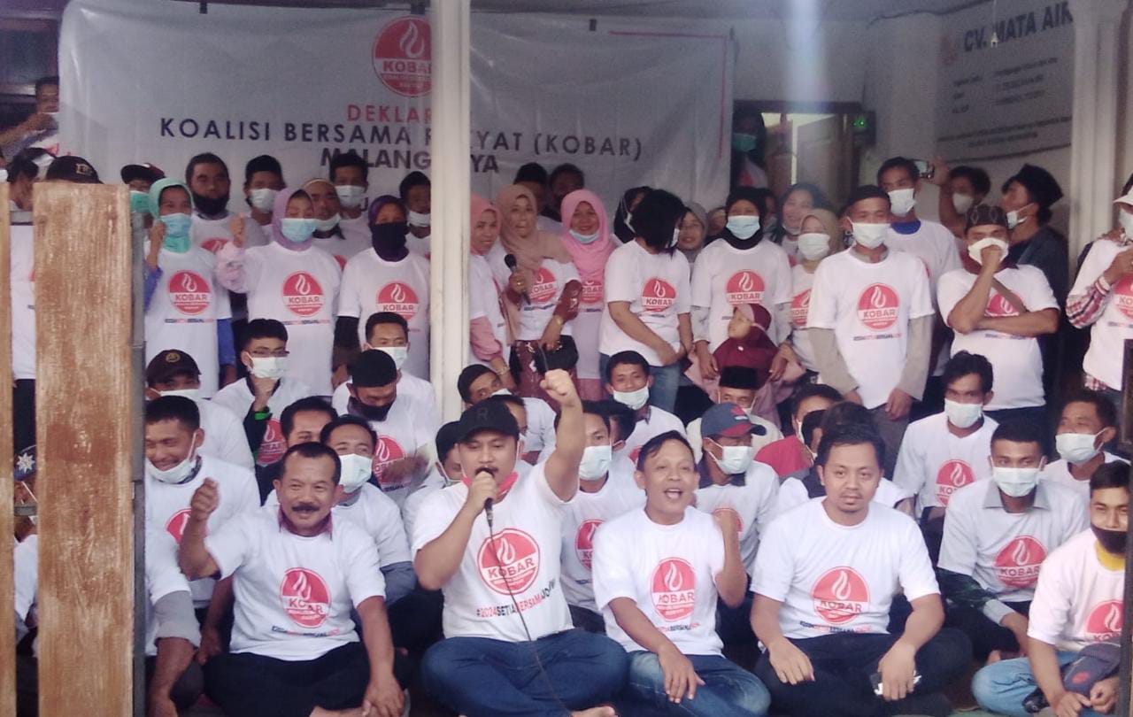 Bergabung ke KOBAR, Ratusan Masyarakat di Kabupaten Malang Gelar Deklarasi 2024 Setia Bersama Jokowi