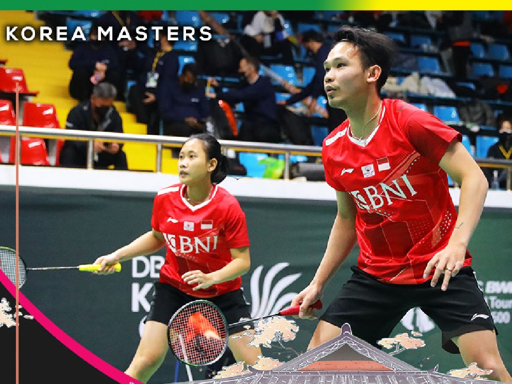 Korea Masters 2022: Rinov/Mentari Tumbang Dihajar Pasangan China