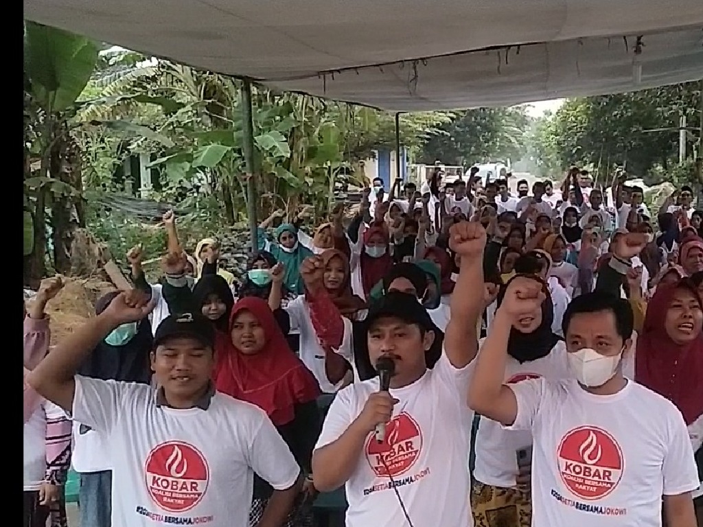 Deklarasi KOBAR Mojokerto: Masyarakat Sukarela Deklarasi Setia Bersama Jokowi