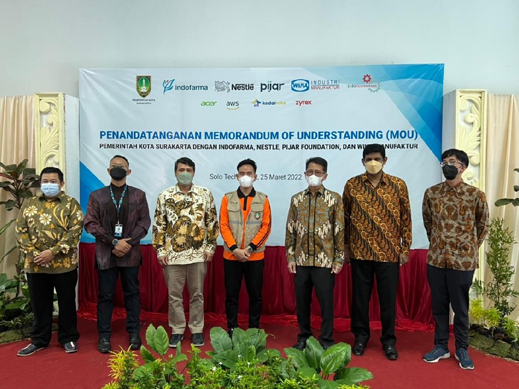 Nestlé Indonesia Jalin Kerja Sama dengan Pemkot Surakarta Berdayakan SDM dan UMKM