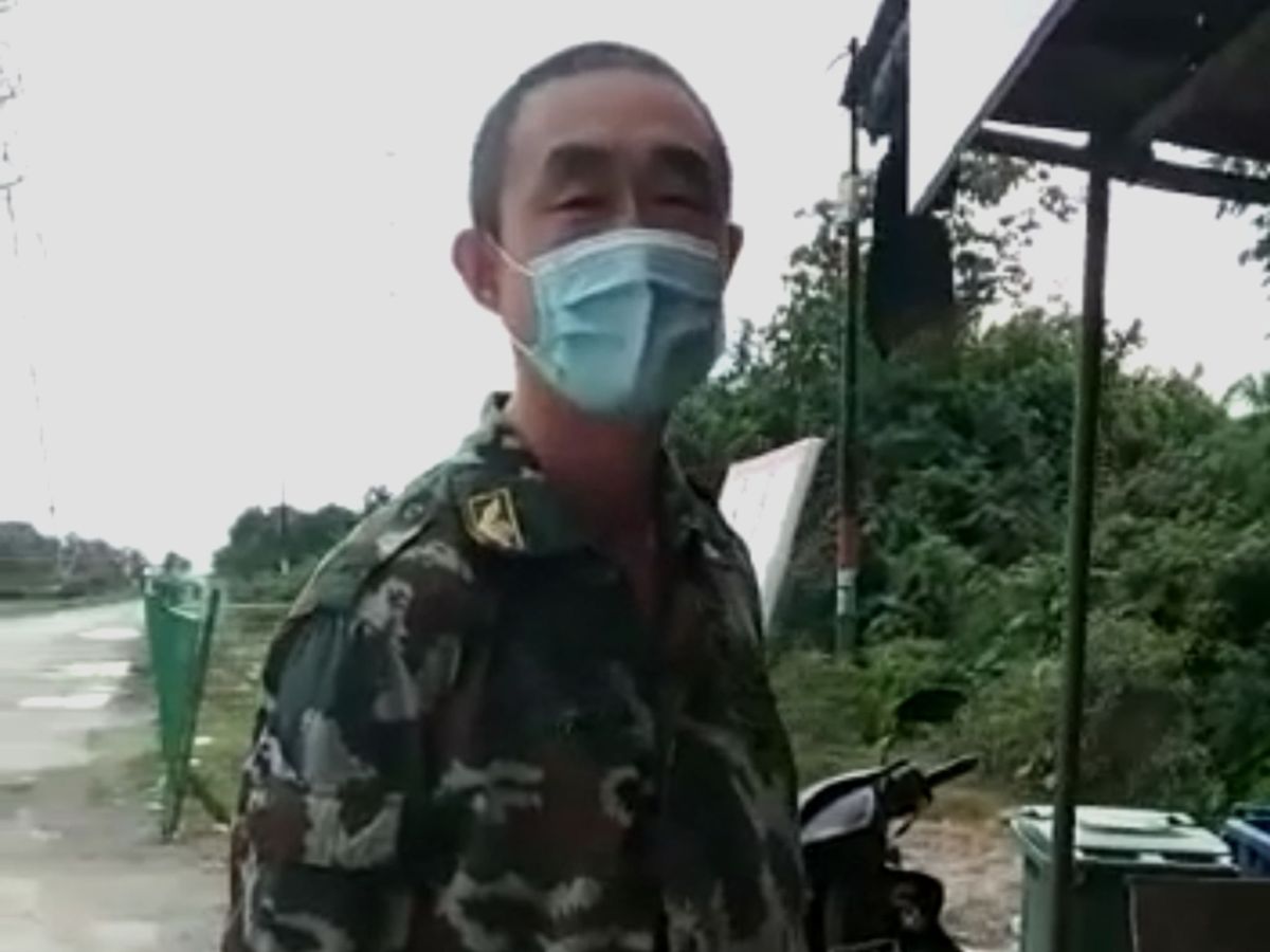 TKA asal China yang Viral Berpakaian Serupa TNI di Aceh Hanya Buruh