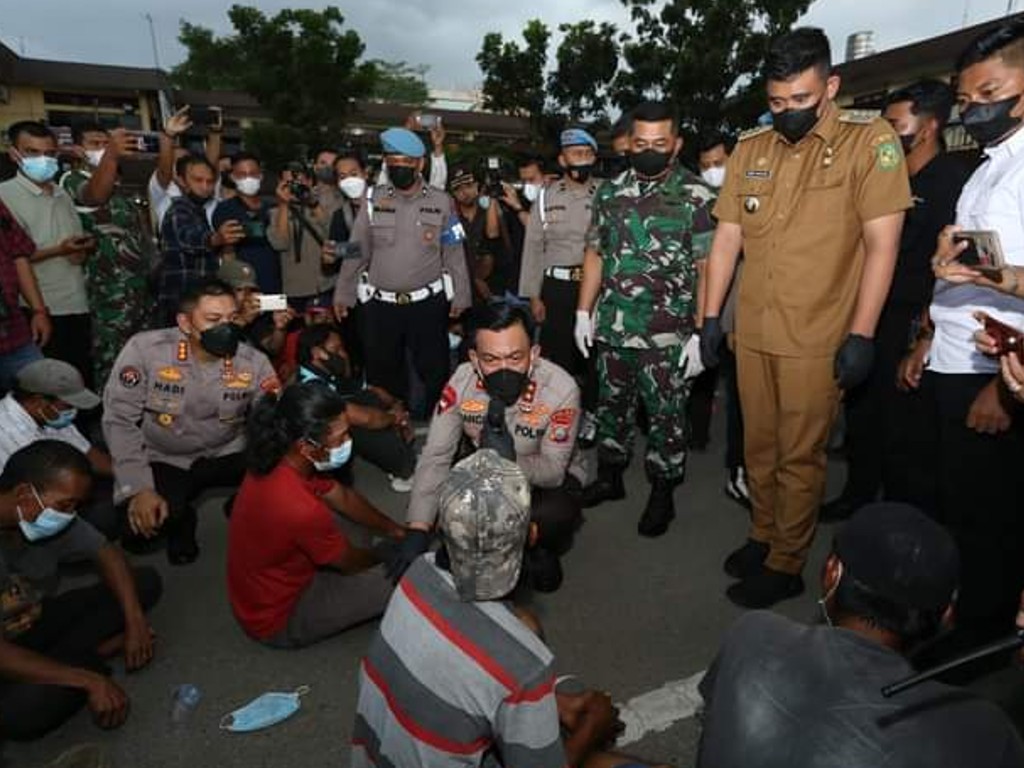 Perangi Aksi Premanisme, 135 Preman di Medan Disikat Polisi