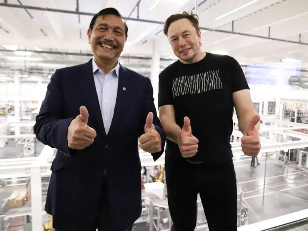 Luhut dan Para Pengusaha Temui Elon Musk, Ada Apa? | Opsi.id