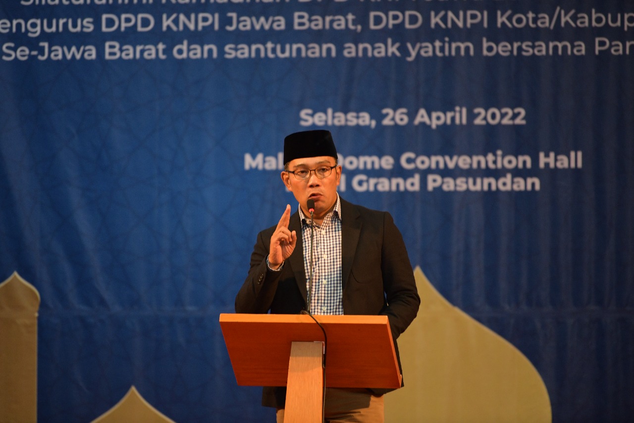 Pesan Khusus Ridwan Kamil untuk KNPI Jawa Barat