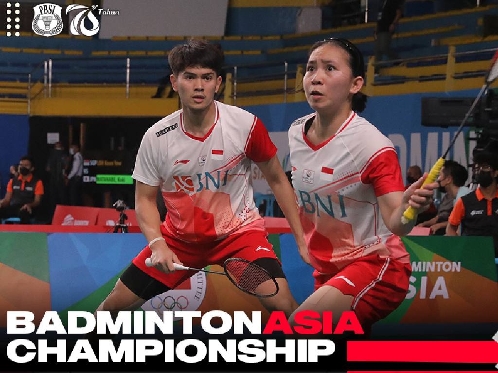 Kejuaraan Asia 2022: Ahsan/Setiawan Kalah, Adnan/Mychelle Tumbang