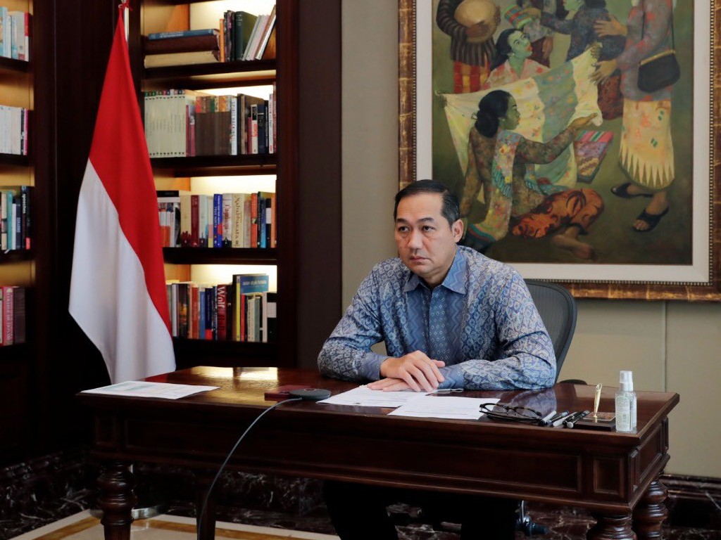 Dampingi Presiden Jokowi, Mendag Bilang Peran UEA Sangat Strategis Bagi Indonesia