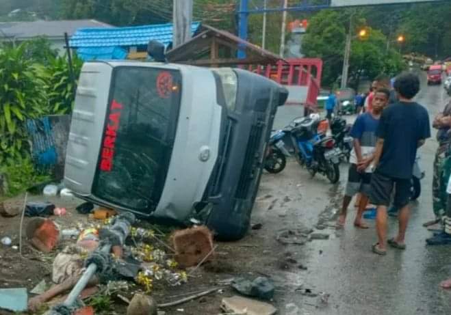 Seorang Polisi di Jayapura Diduga Berkendara dalam Keadaan Mabuk Tabrak 4 Orang 1 Tewas