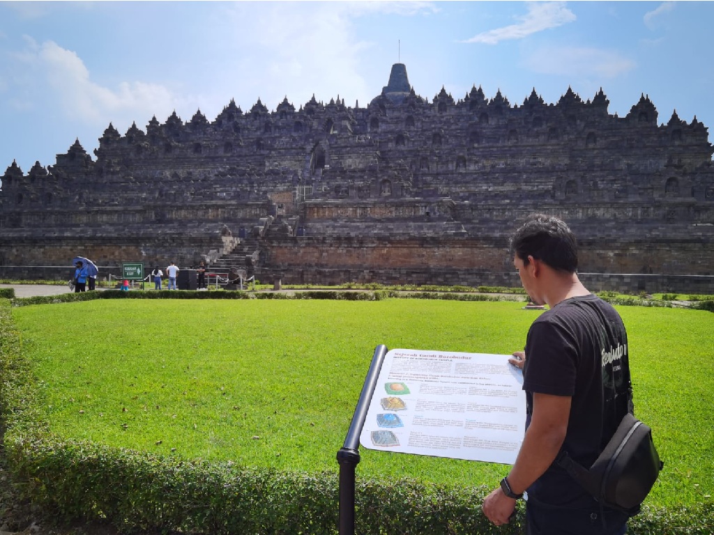 Pengunjung Candi Borobudur Selama Lebaran Capai 143.333 Wisatawan