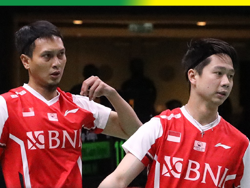 Utak-atik Pasangan Gagal, Ahsan/Kevin Kalah Indonesia Tertinggal 0-2 dari Korea
