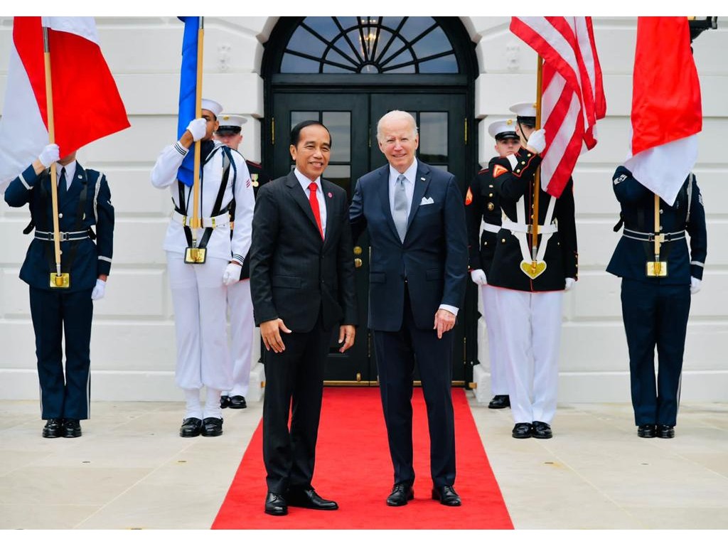 Jokowi Ajak AS Ciptakan Perdamaian di Indo-Pasifik