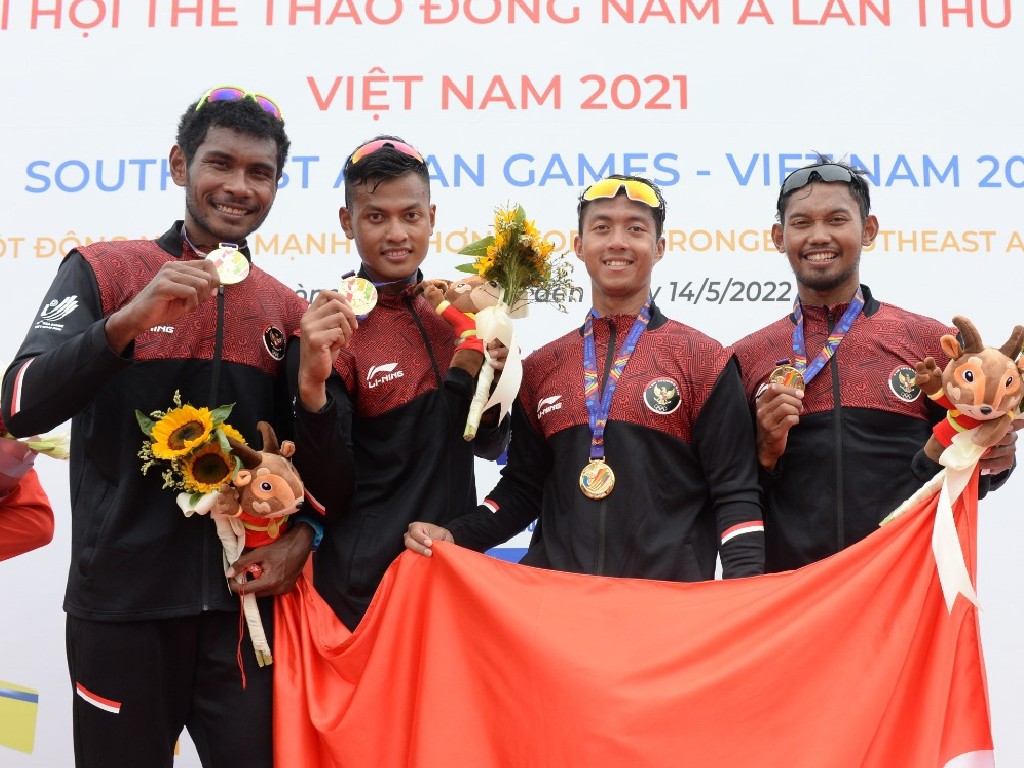 Indonesia Pertahankan Tradisi Juara Umum Dayung di SEA Games
