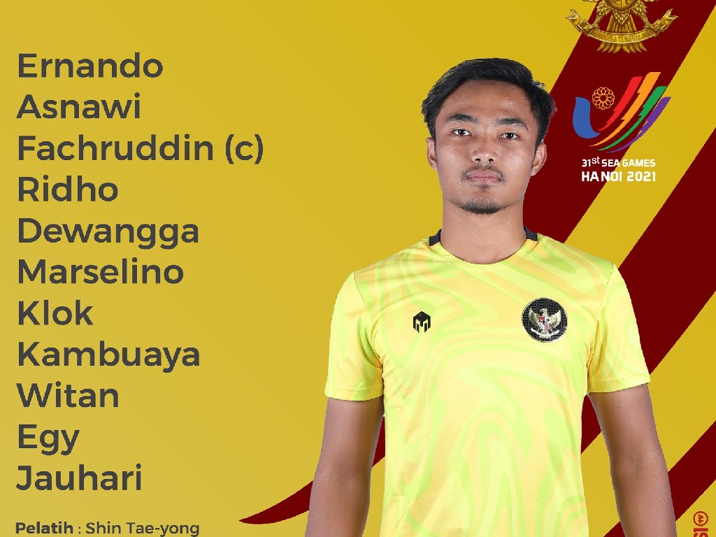 Susunan Pemain Timnas U-23 Indonesia Vs Myanmar