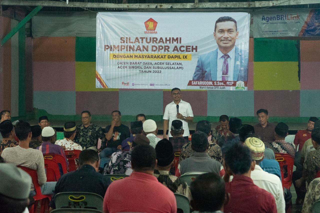 Wakil Ketua DPRA Temui Pedagang di Pasar Aceh Barat Daya