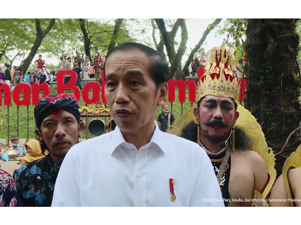 Jokowi Janji Selalu Suport Seni Budaya Lokal