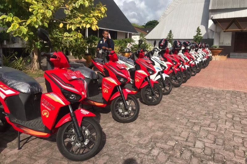 Aceh Gunakan Motor Listrik untuk Mendukung Operasional Petugas