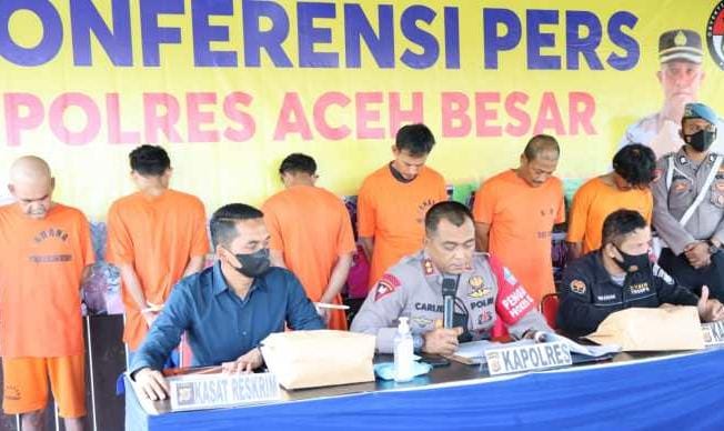 Empat Penjahat Kelamin Diringkus Polisi di Aceh, Satu Pelaku Pemerkosa Anak Tiri