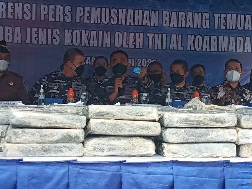 Cegah Penyelundupan Narkotika, TNI AL Tingkatkan Keamanan di Perairan Nusantara