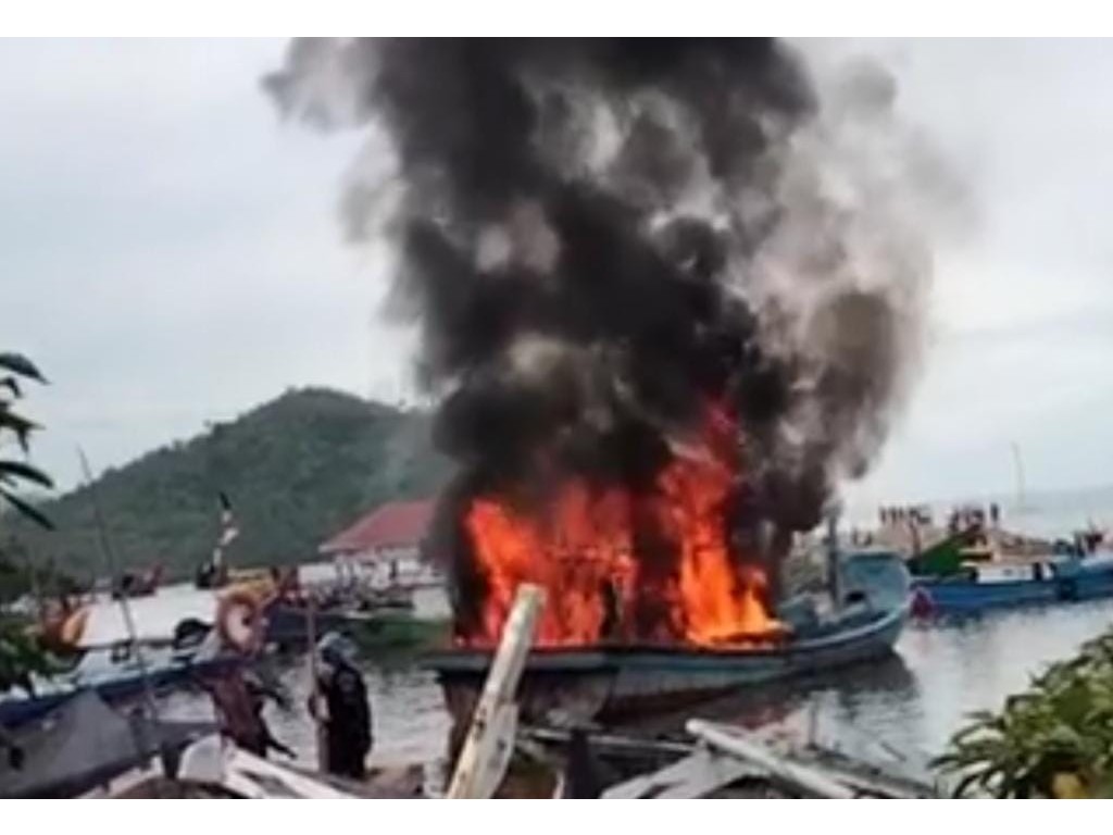 Kronologis Terbakarnya Kapal Motor di Aceh hingga Hilangkan Nyawa ABK