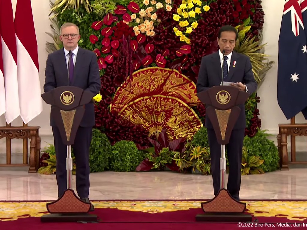 Presiden Jokowi Tekankan 5 Hal Penting Ini Saat Temui PM Australia