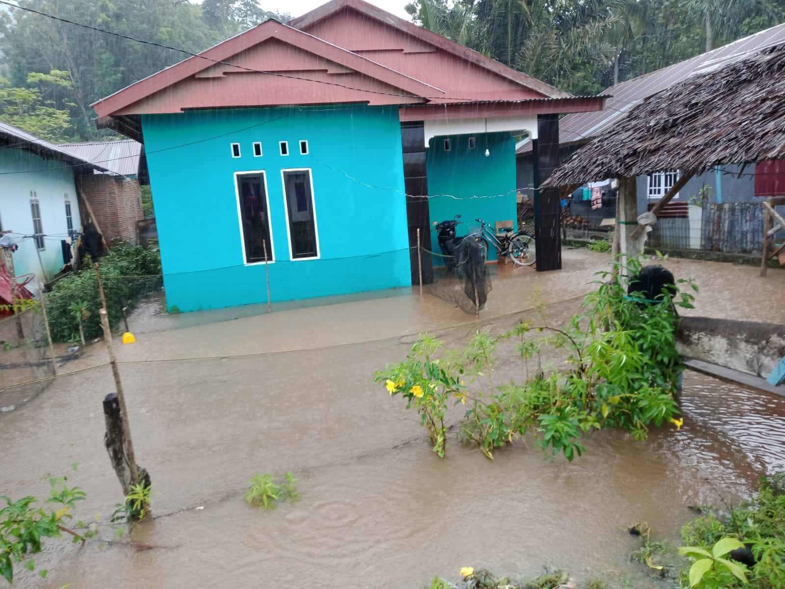 Akibat Hujan Deras, Lima Dusun di Mamuju Kebanjiran