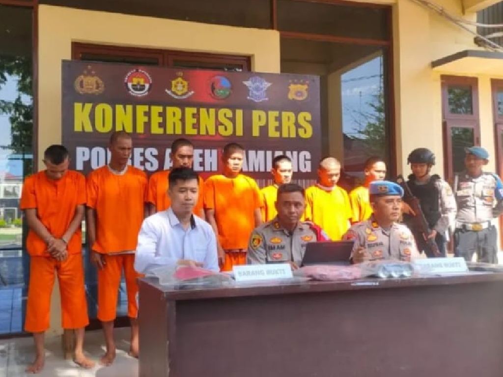 Komplotan Maling Motor di Aceh Dibekuk Polisi, Penadah dan Pemodalnya Asal Sumut