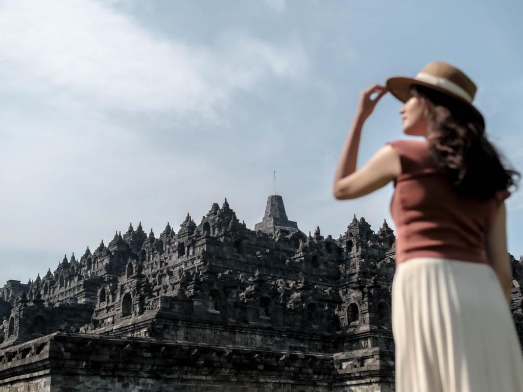 Permukaan Candi Borobudur Dilaporkan Semakin Turun 