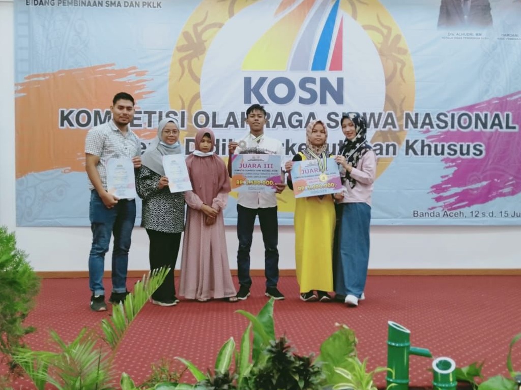 Siswa SLBN Abdya Wakili Aceh Ikuti Ajang KOSN Tahun 2022