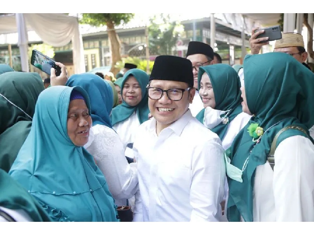 Ribuan Perempuan NU Deklarasi Dukung Muhaimin Iskandar Jadi Capres 2024
