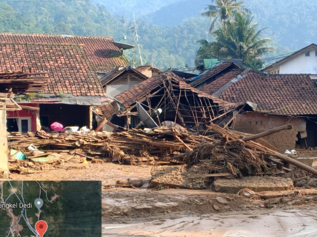 Banjir Bandang Terjang Bogor, 2.407 Jiwa Terdampak