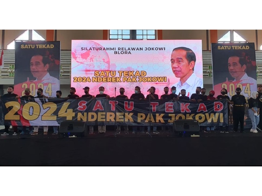 Masih Upayakan Tiga Periode, Relawan Jokowi Akan Gelar Halalbihalal di Jakarta