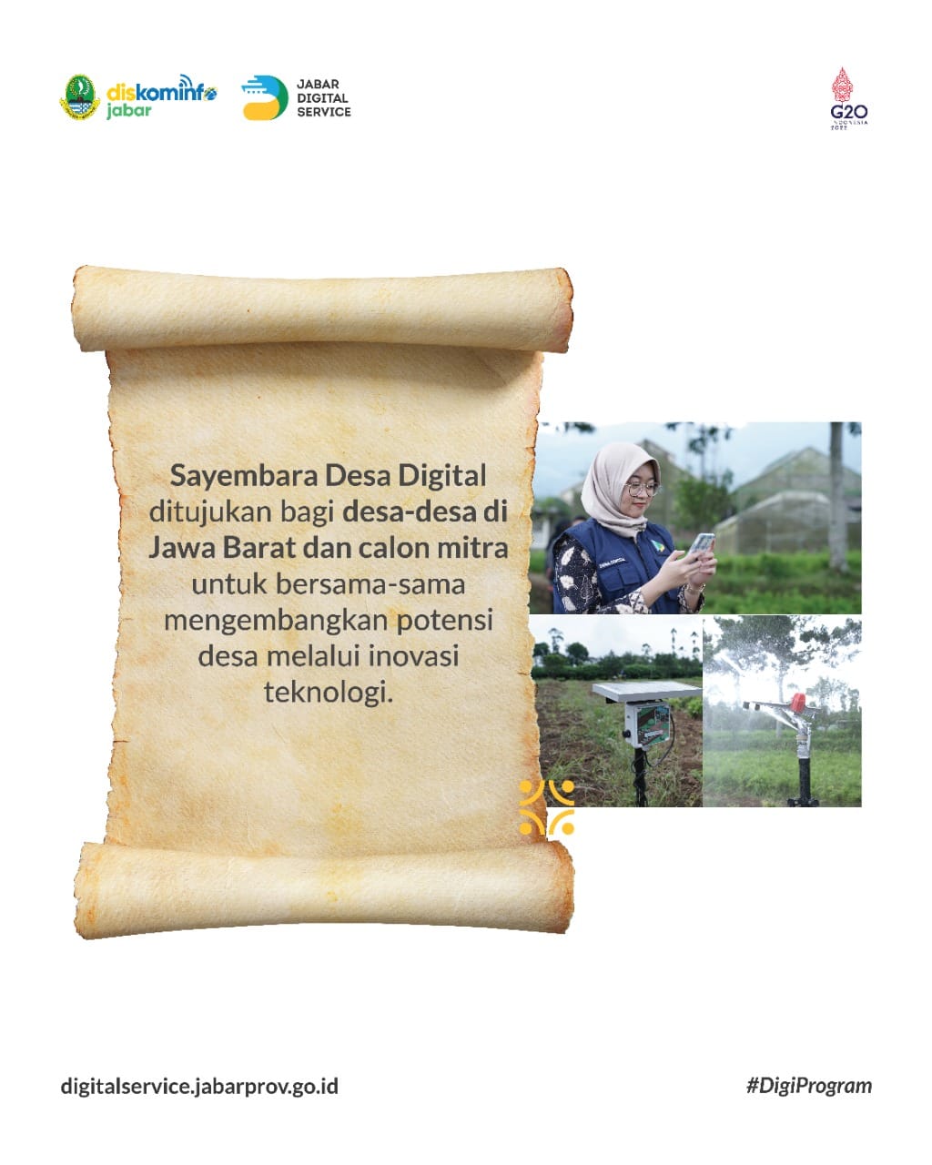 Digitalisasi, Pemda Provinsi Jabar Luncurkan Sayembara Desa Digital