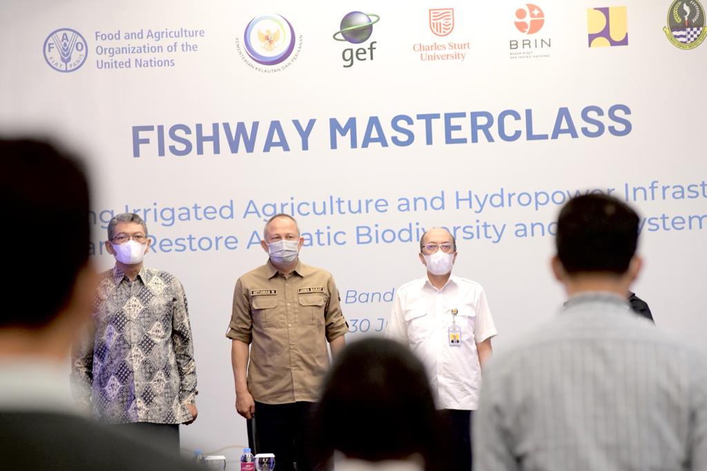 Jabar Dukung FAO Kembangkan Jalur Laluan Ikan Endemik pada Bendungan