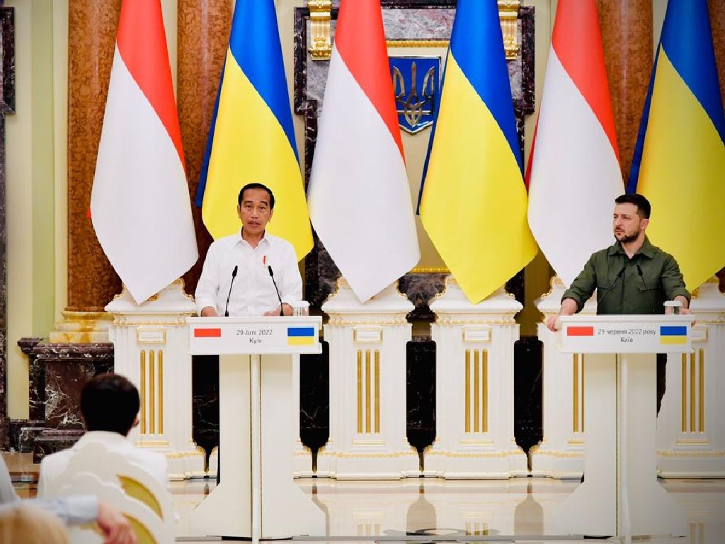 Di Depan ke Zelenskyy, Jokowi Ingatkan Spirit Perdamaian Tak Boleh Luntur
