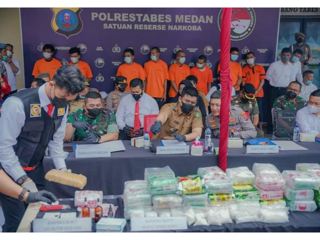 Bobby Nasution: Medan Penyumbang Tertinggi Penyalahguna Narkotika di Sumut