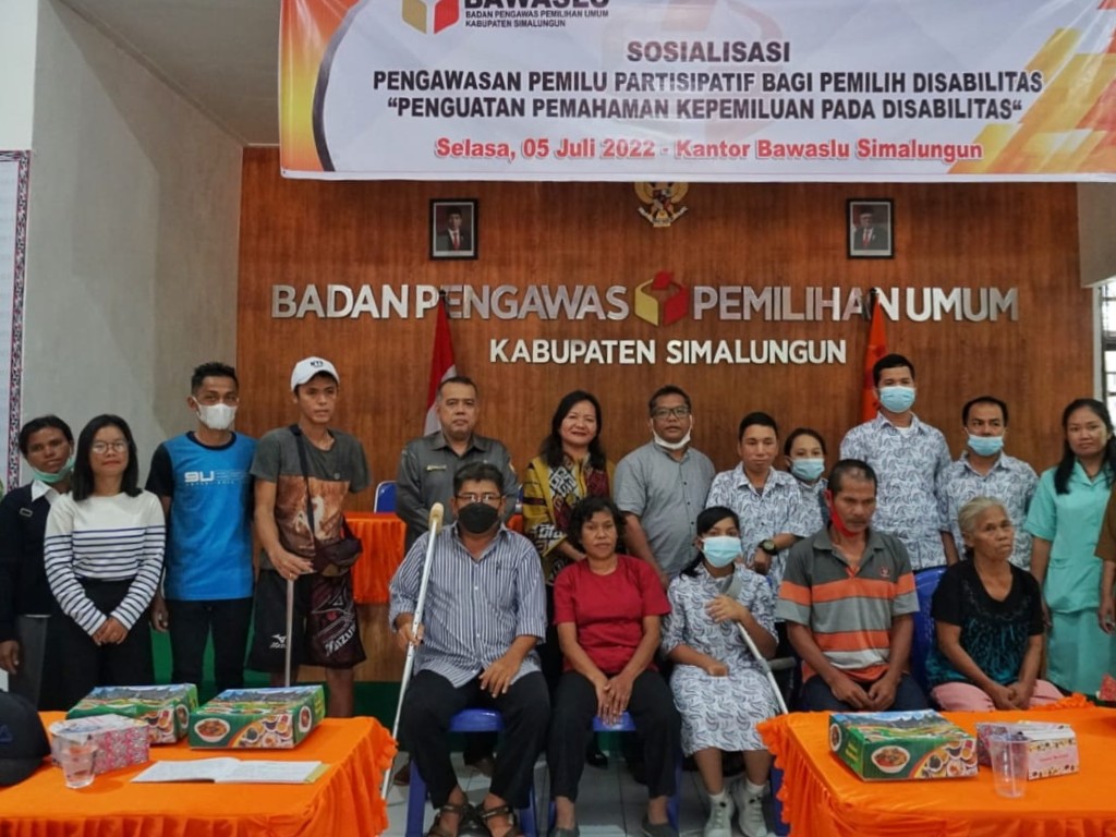 Warga Disabilitas di Simalungun Berharap Aksesibilitas TPS dalam Pemilu 2024 