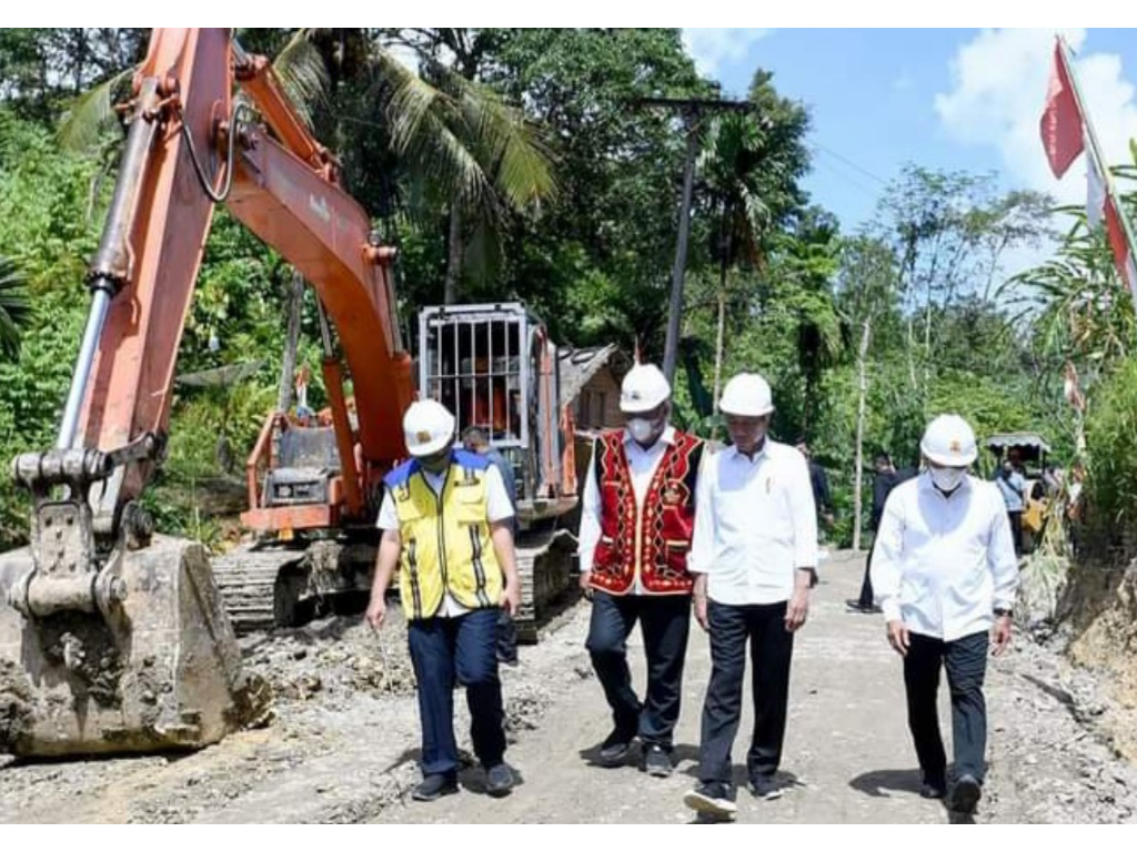 Kebut Pembangunan Jalan di Nias Utara, Presiden Jokowi Targetkan Rampung Tahun Depan