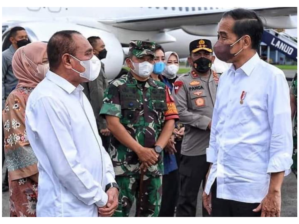 Pasca Kunker ke Sumut, Presiden Jokowi Mendadak Panggil Edy Rahmayadi