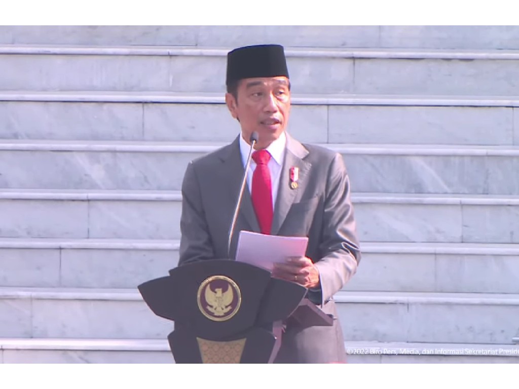 Presiden Jokowi Harap Perwira Remaja TNI-Polri Siap Hadapi Krisis Bertubi-tubi